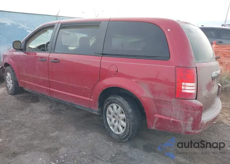 2008 Chrysler Town & Country Lx из США, поврежденный, VIN 2A8HR44H78R834079